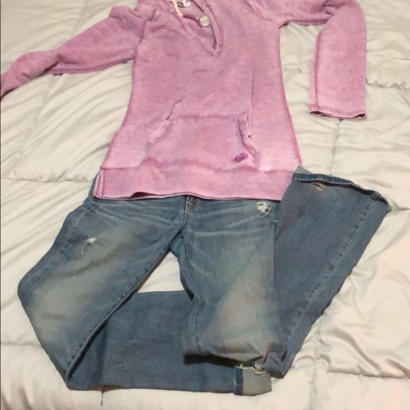 American eagle stretch original bootcut jeans 0 - Picture 1 of 5